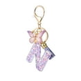 thumbnail image 1 of RXMEKW Car Key Chain Fashion 26 Letter Keychain Pendant Bow Tassel Keychain Elegant and Stylish Multifunctional Use, 1 of 5