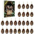 RXMEKW Christmas Trees Small Christmas Tree Ornaments 2024 Christmas