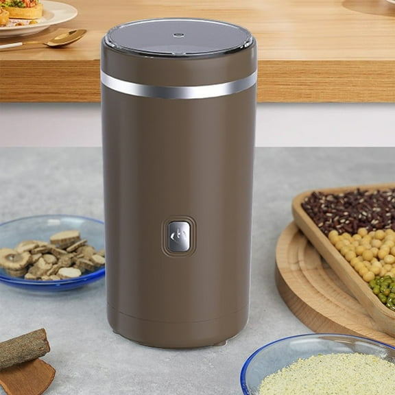 RXMEKW Coffee Bean Grinder Electric Coffee Bean Spice Grinder Stainless Blade