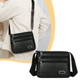 thumbnail image 1 of RXMEKW Crossbody Bags Leather Premium Textured Leather Shoulder Bag with Adjustable Straps Lightweight and Spacious Handbag for Travel Work Daily Essentials, 1 of 6