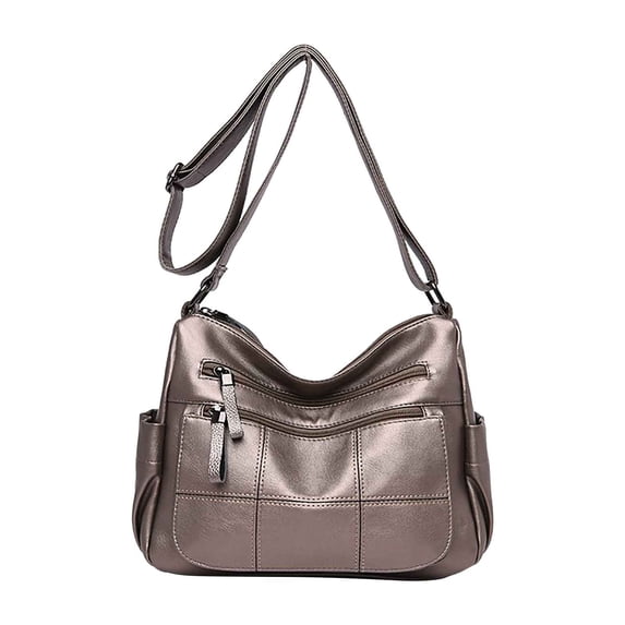 RXMEKW Crossbody Bags for Women Leather Cross-Body Mini Bag Large Capacity Multi-Pocket Women Casual Purse
