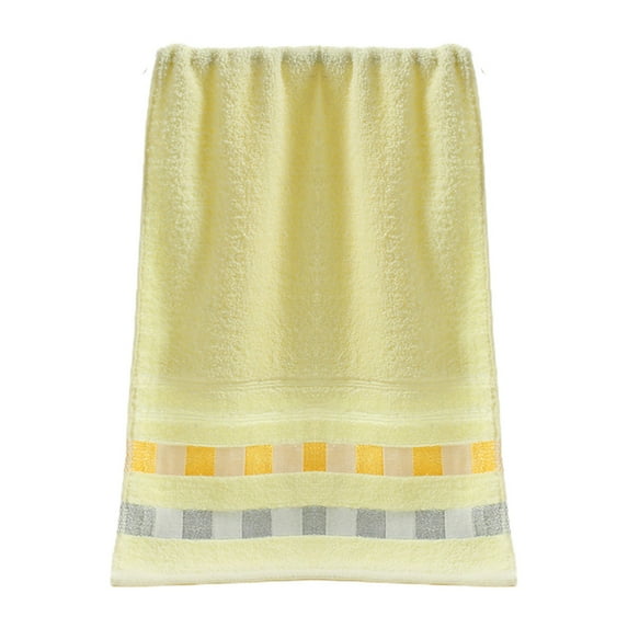 RXMEKW Decorative Bath Towels 74X33Cm Adult Absorbent Thick Bath Towel