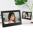 thumbnail image 1 of RXMEKW Digital Photo Frame 7 Inch Digital Photo Frame Electronic Photo Album Calendar Clock Picture Video Music Loop Play, 1 of 7