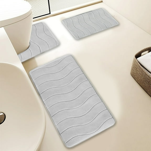 RXMEKW Fall Door Mat Bathroom Anti-Slip Doormat Bedroom Doormat Household Absorbent Carpet Bathroom Doormat