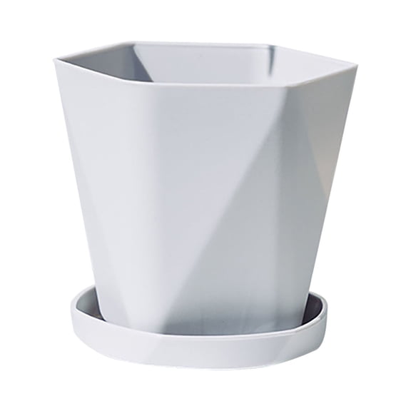 RXMEKW Flower Pots for Indoor Plants Flower Pots with Drainage Indoor Plants Balcony Household Plastic Flower Pot Resin Nordic Thicken Large Flower Pot Large Flower Pots Outdoor