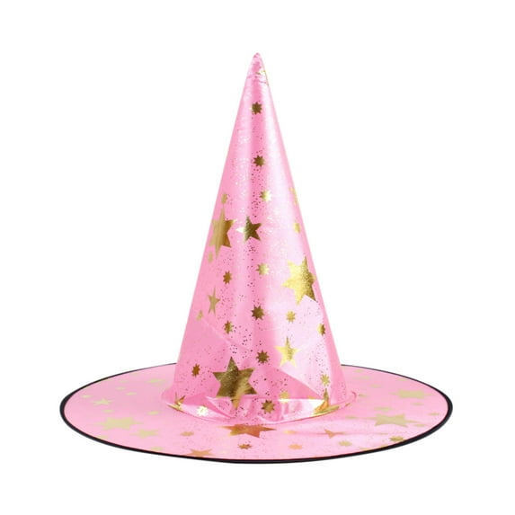 RXMEKW Halloween Witch Hat Wizard Hat Halloween Makeup Wizard Hat Children's Performance Wizard Magician Pointed Hat