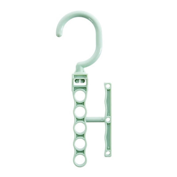 RXMEKW Hangers for Closet Organizer 5-Hole Space-Saving Hook Hanger Wardrobe Organizer Space-Saving and Practical