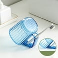thumbnail image 1 of RXMEKW High-Grade Transparent Mouthwash Cup Student Family Pair Toothbrush Cup Imitation Crystal Wash Cup, 1 of 7
