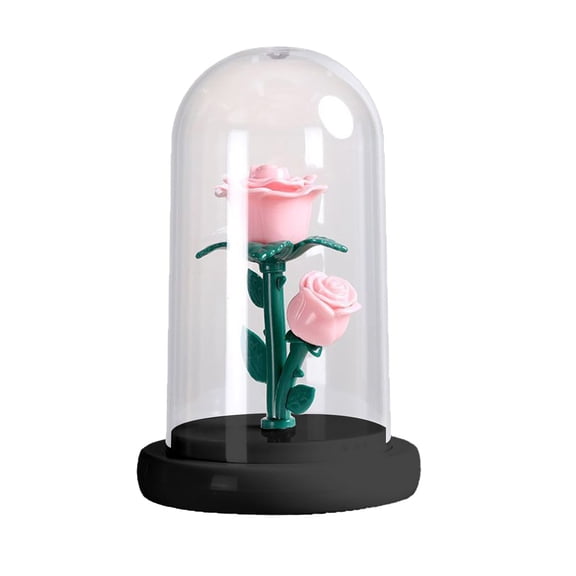 RXMEKW Led Night Light,Festive Botanical Illumination with Timeless Floral Accents for Home Decor,Valentines Day,and Christmas Ambient Settings