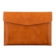 thumbnail image 1 of RXMEKW Magnetic Lock Leather File Bag A4 Paper File Bag Folder Bag Data Business Easy Briefcase Bag, 1 of 6