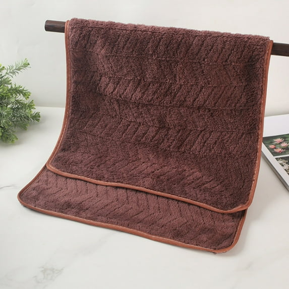 RXMEKW Microfiber Bath Towels Coral Fleece Bath Towelssoft, Absorbent and Thick Microfiber Bath Towels