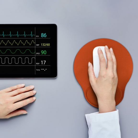 RXMEKW Mouse for Laptop Gel Wrist Support Gaming Mouse Pad for Computer Pc Laptop