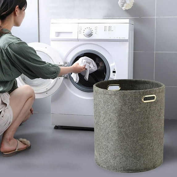 RXMEKW Outdoor Storage Box Foldable Dirty Clothes Basket Household Cloth Dirty Clothes Basket with Handle Laundry Basket Children's Pet Toy Box Storage Box