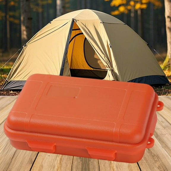 RXMEKW Outdoor Storage Box Large Tool Outdoor Survival Tool Box Shockproof Pressure-Resistant Waterproof Sealed Box Sealed Box Field Survival Storage Box