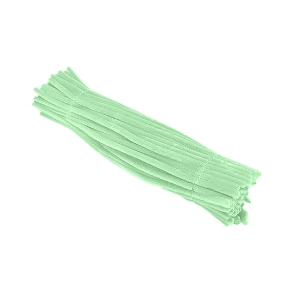 RXMEKW Pipe Cleaners Craft 100 Pieces Colorful Pipe Cleaners Candy Color Pipe Cleaner Set for Pipe Cleaners Diy Arts Crafts Decorative Pipe Cleaners