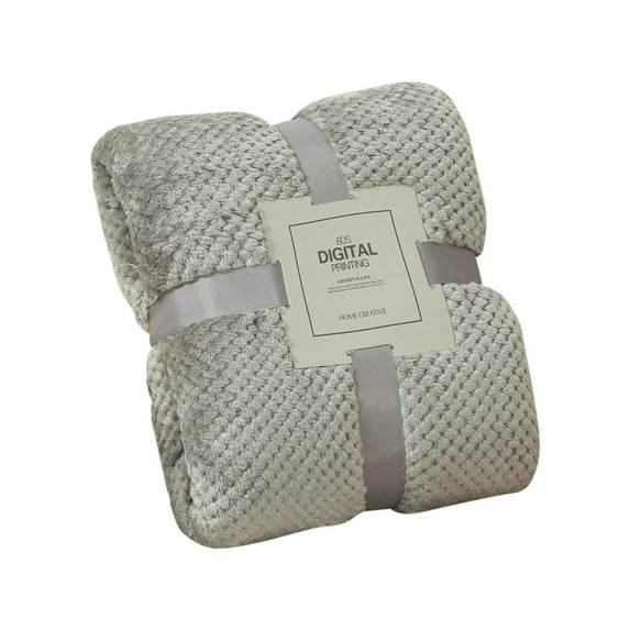 RXMEKW Soft Throw Blanket Fold-Edge 100×70 Cm Flannel Fleece Travel Blanket