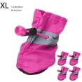 thumbnail image 1 of RXMEKW Water Shoes Boys Puppy Shoes for Small Dogs Paw Protectors with Reflective Tape Non-Slip Waterproof Dog Boots Puppy 4 Pairs, 1 of 8