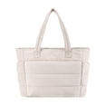 thumbnail image 1 of RXMEKW Womens Pleated Tote Light Handbag Suitable for Travel Work Beach Gym, 1 of 6
