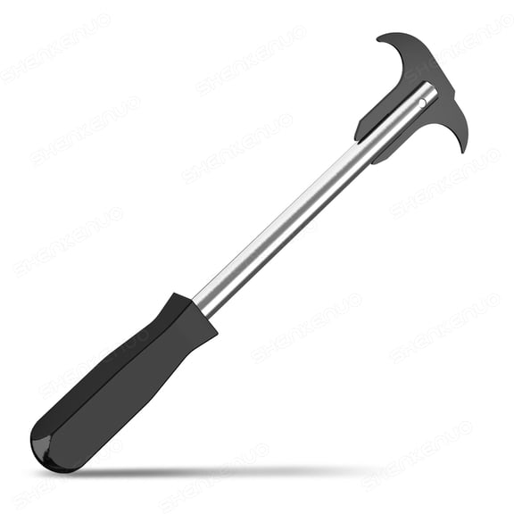RXTSQI Double Head Seal Puller Ergonomic Handle Metal Grease Seal Key Nuts Removal Puller Hand Tool