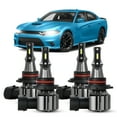 thumbnail image 1 of RXTSQI For Dodge Charger 2016-2022 Led Headlight Bulbs HB3 9005 High&Low Beam 4pcs, 1 of 9