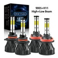 thumbnail image 1 of RXTSQI For Subaru Outback 2015-2019 4x 9005 H11 LED Headlight High Low Beam Bulbs,X15, 1 of 19