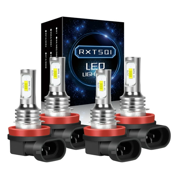 RXTSQI for Pontiac G8 2008-2009 H11 H11 LED Headlight Bulbs High Low Beam Lamp Cool White