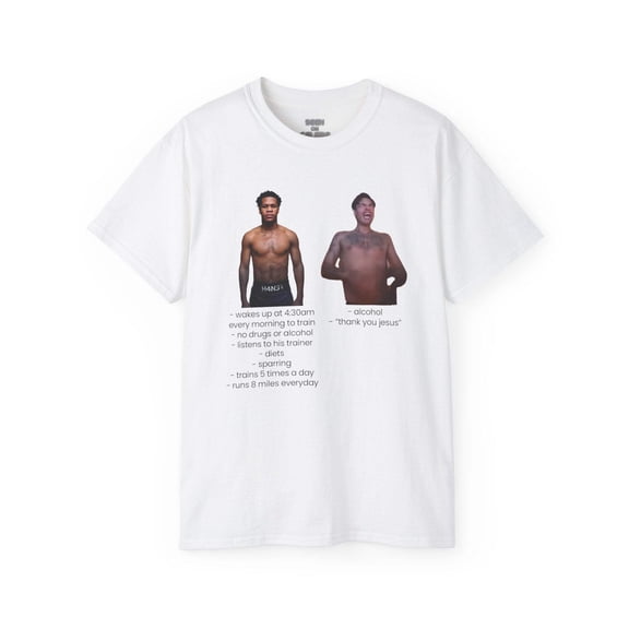 RYAN GARCIA v. DEVIN HANEY MEME BREAKDOWN T-SHIRT | 4 COLORS