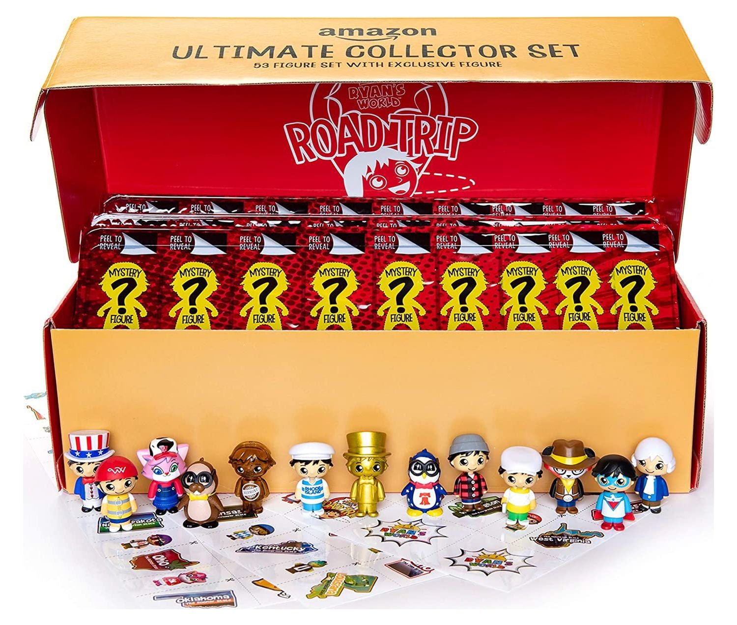 Ryan's World Road Trip Ultimate Playset: 53 Mystery Micro