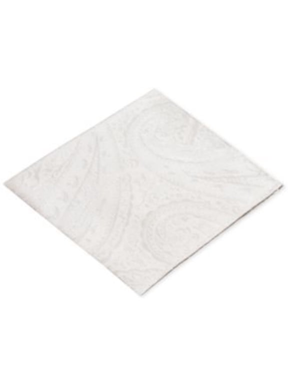 RYAN SEACREST Mens Beige Paisley Pocket Square