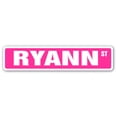 thumbnail image 1 of RYANN Street Sign Childrens Name Room Sign | Indoor/Outdoor |  36" Wide, 1 of 5