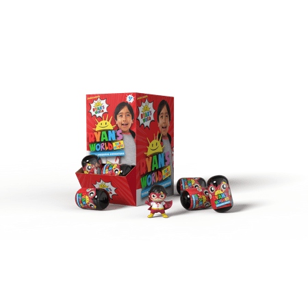 Ryan’s World Movie Collectible Mystery Squishy in Blind Box, Collect All 8 Toys, Age Group 3+