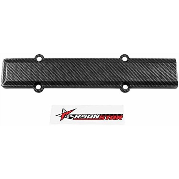 RYANSTAR Engine Valve Carbon Fiber Style Spark Plug Cover B-Se-rie St-iker compatible with Civic B16 B18