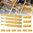 thumbnail image 1 of RYANSTAR RACING Expandable Bamboo Kitchen Storage Drawer Dividers (17-22 Inch) Kitchen Organization Tools, Eco-Friendly Materials, 1 of 9