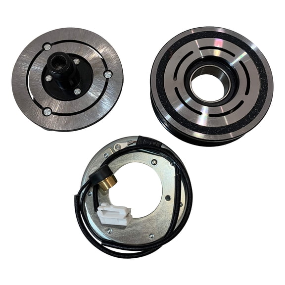 RYC New A/C Compressor Clutch EH463-CL (Fits Mazda 3 2.0/2.3L 2004, 2005, 2006, 2007, 2008, 2009. 5 Groove, 98 MM Pulley)