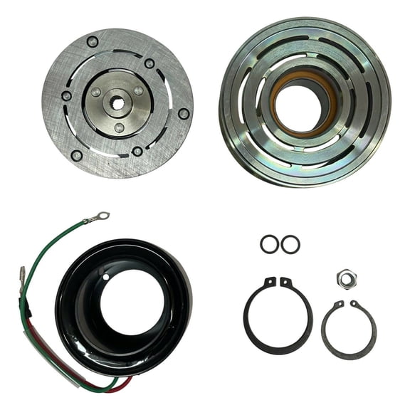 RYC New A/C Compressor Clutch IH580-01-CL (Fits Honda CR-V 2.4L 2007, 2008, 2009, 2010, 2011, 2012, 2013, 2014; Fits Acura RDX 2.3L 2007, 2008, 2009, 2010, 2011, 2012)