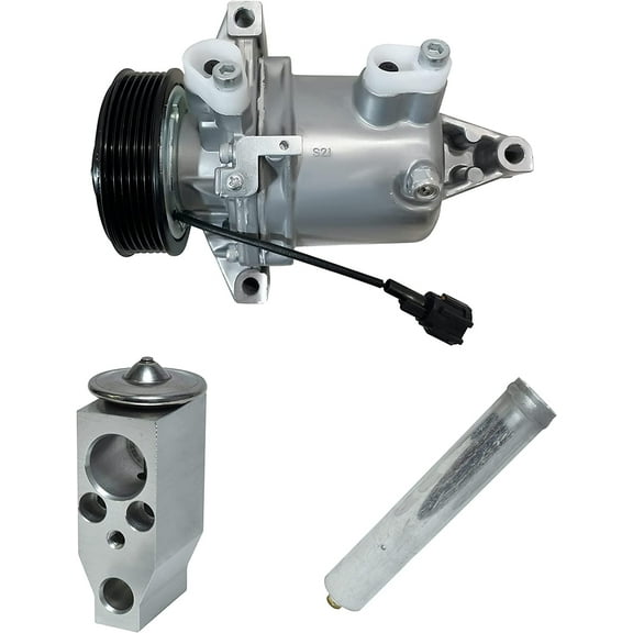 RYC New A/C Compressor Kit KT E092N (Fits Nissan Juke 1.6L 2014, 2015, 2016, 2017)