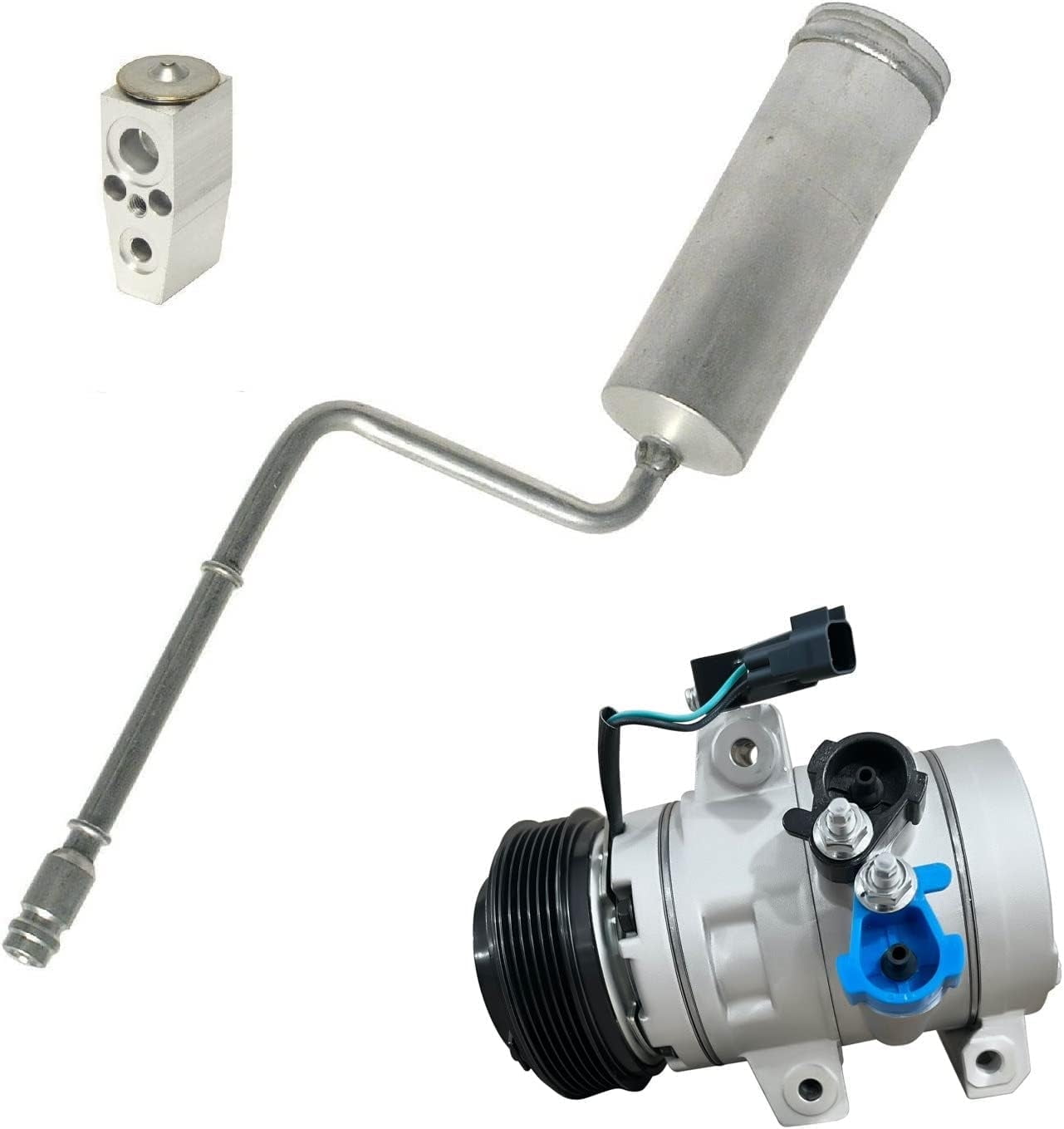 RYC New AC Compressor Kit KT KT BI39N (Fits Ford Focus 2.0L 2008, 2009, 2010, 2011)
