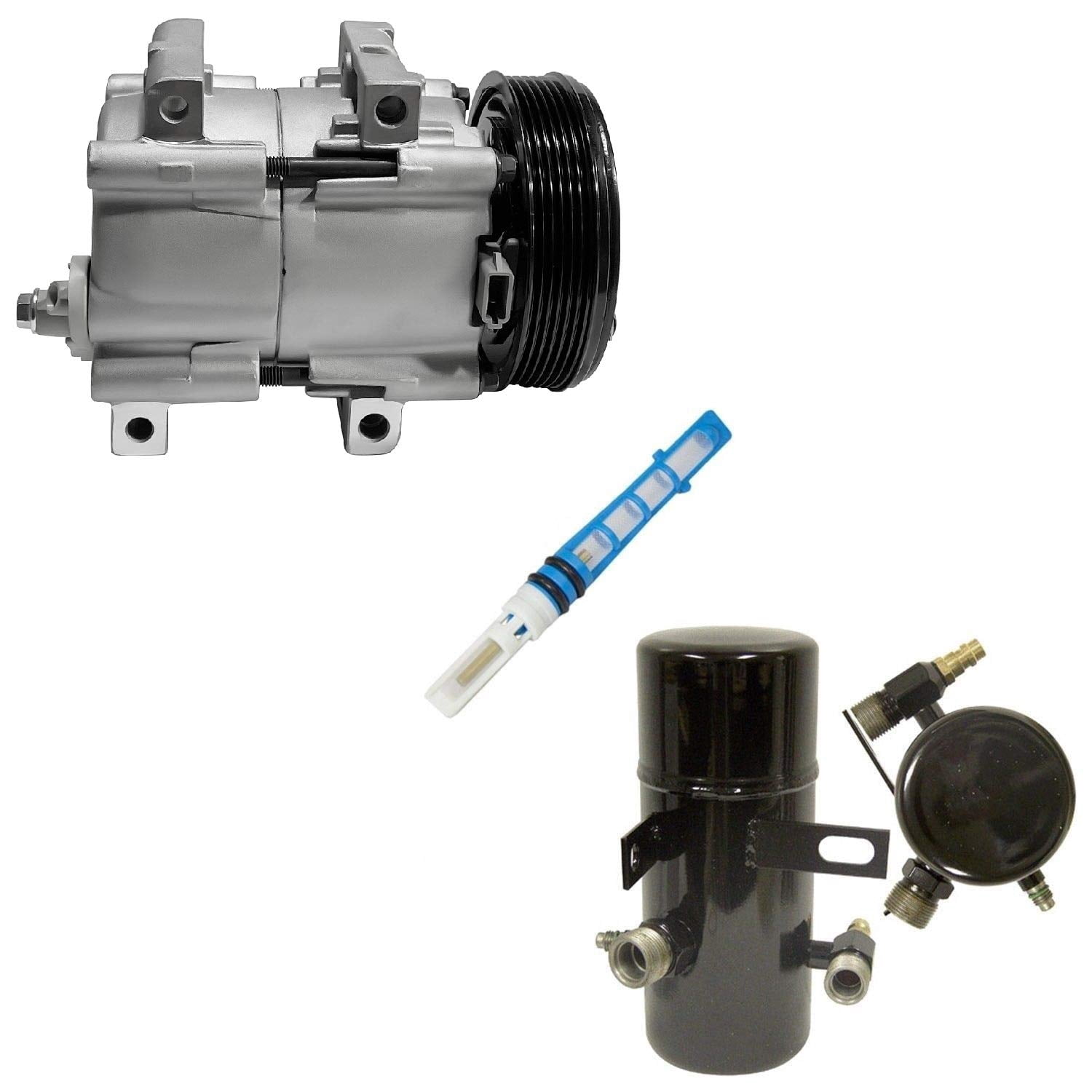 Ac Compressor Kit RYC New AC Compressor and A/C Clutch Kit KT AD49N - Walmart.com