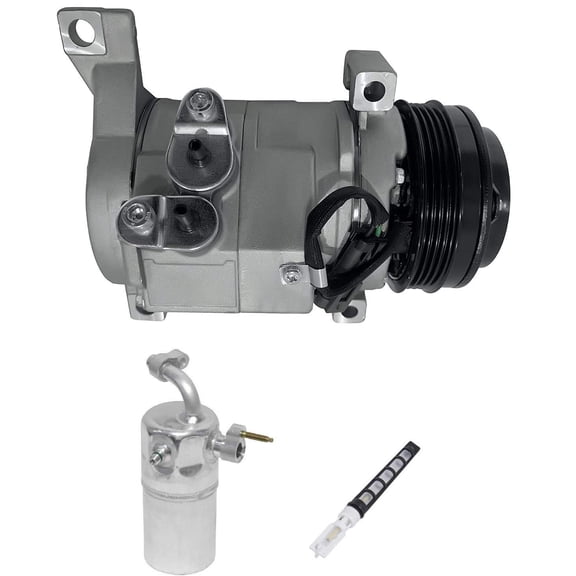 RYC New AC Compressor and A/C Clutch Kit KT D037N (Only Fits Vehicles Without Rear A/C)