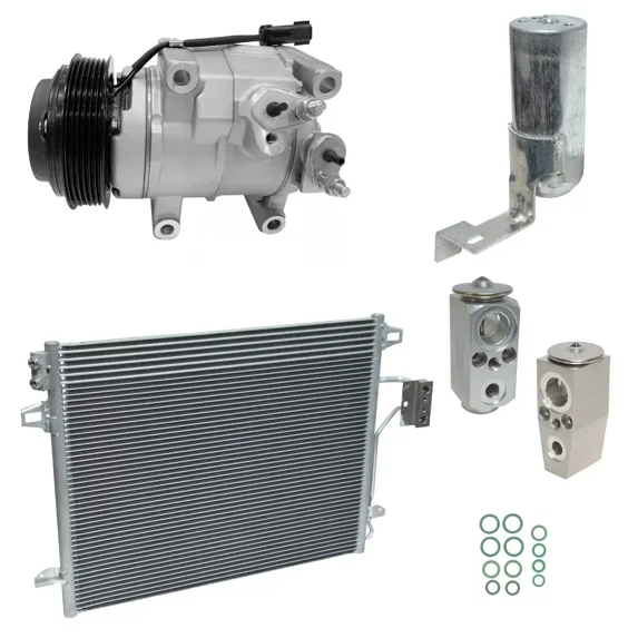 RYC New AC Compressor and Condenser Kit KT AA60A-N