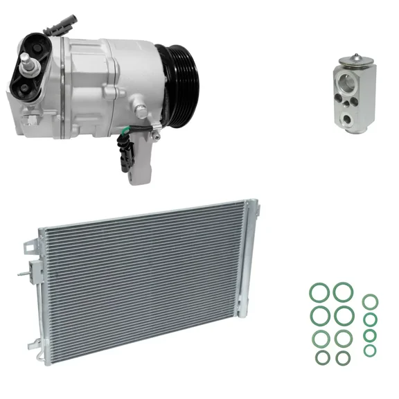 RYC New AC Compressor and Condenser Kit KT AA93A-N