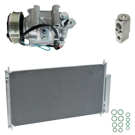 RYC New AC Compressor and Condenser Kit KT AC71A-N