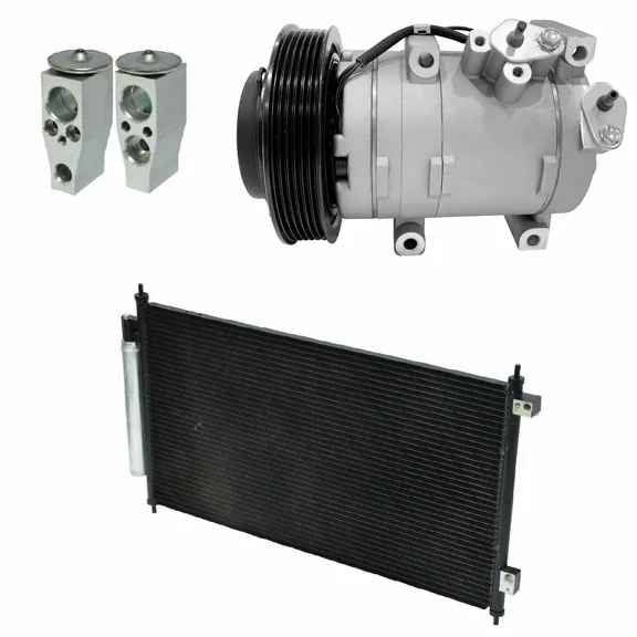 RYC New AC Compressor and Condenser Kit KT AC77A-N