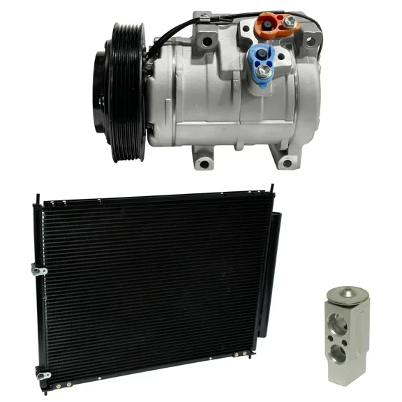 RYC New AC Compressor and Condenser Kit KT AI67A-N