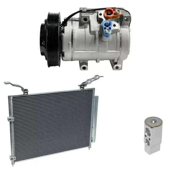 RYC New AC Compressor and Condenser Kit KT AI72A-N