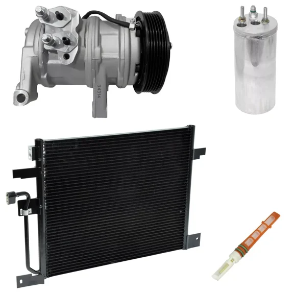 RYC New AC Compressor and Condenser Kit KT AI81A-N