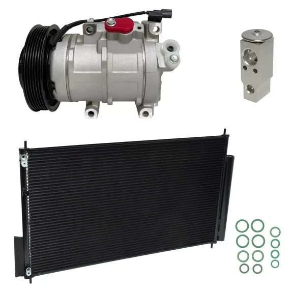 RYC New AC Compressor and Condenser Kit KT B012A-N