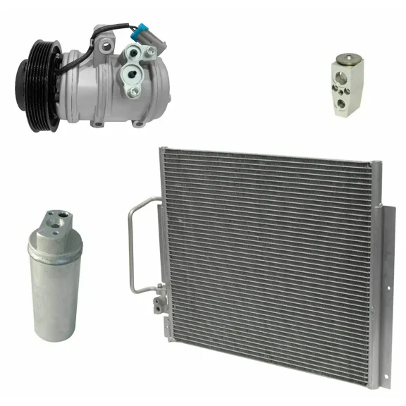 RYC New AC Compressor and Condenser Kit KT D069A-N