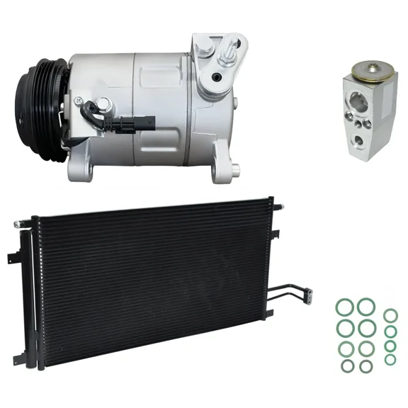 RYC New AC Compressor and Condenser Kit KT DG63B-N