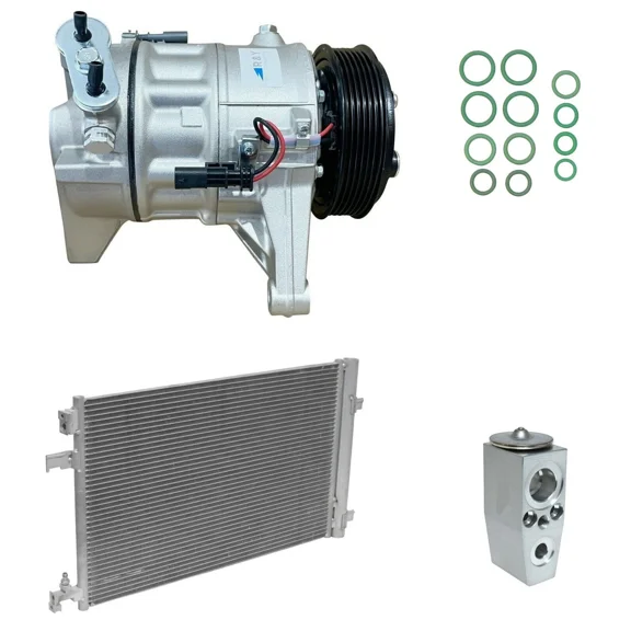 RYC New AC Compressor and Condenser Kit KT DI15A-N